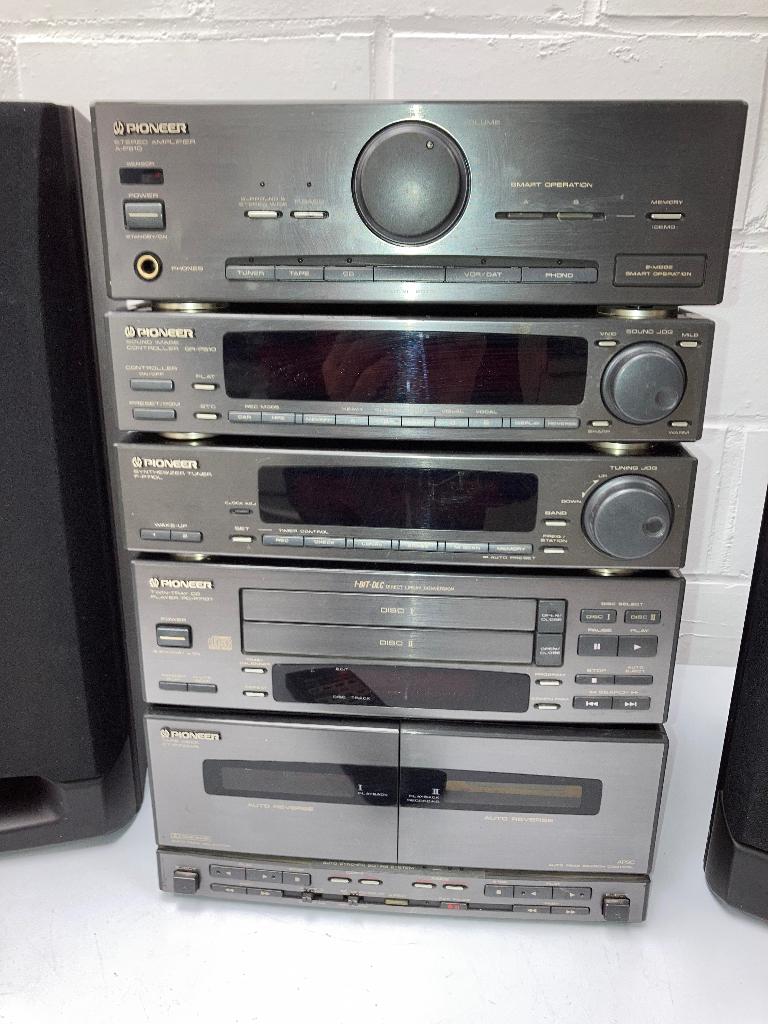 Stereoketen inclusief 2 boxen en afstandsbediening, Audio, Tv en Foto, Stereoketens, Ophalen, Gebruikt, Tuner of Radio, Pioneer