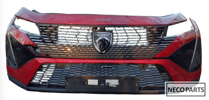 PEUGEOT 408 VOORBUMPER COMPLEET ORIGINEEL ALLES LEVERBAAR!!!, Gebruikt, -, Voor, -