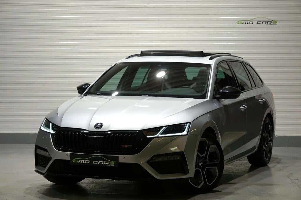 Skoda Octavia Octavia SW RS 2.0 TFSI RS Aut-Navi-Airco-Keyle, Automaat, 245 pk, Gebruikt, 4 cilinders