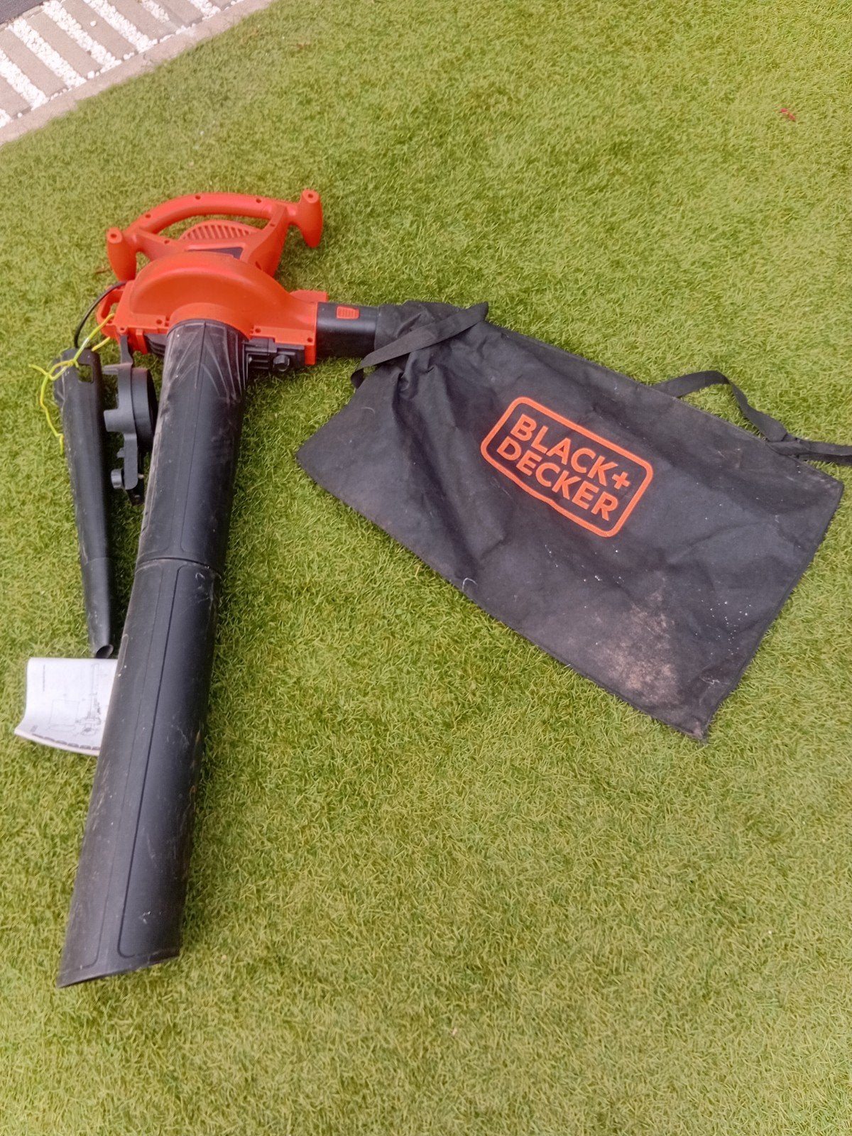 Black en Decker GW 2500, Ophalen