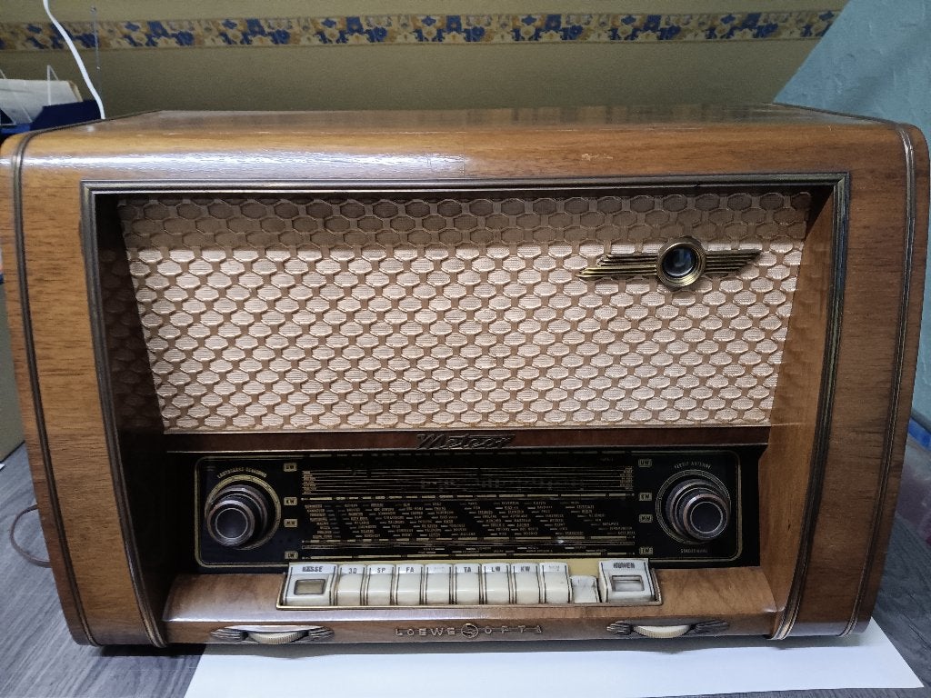 Vintage radio, Antiek en Kunst, Ophalen