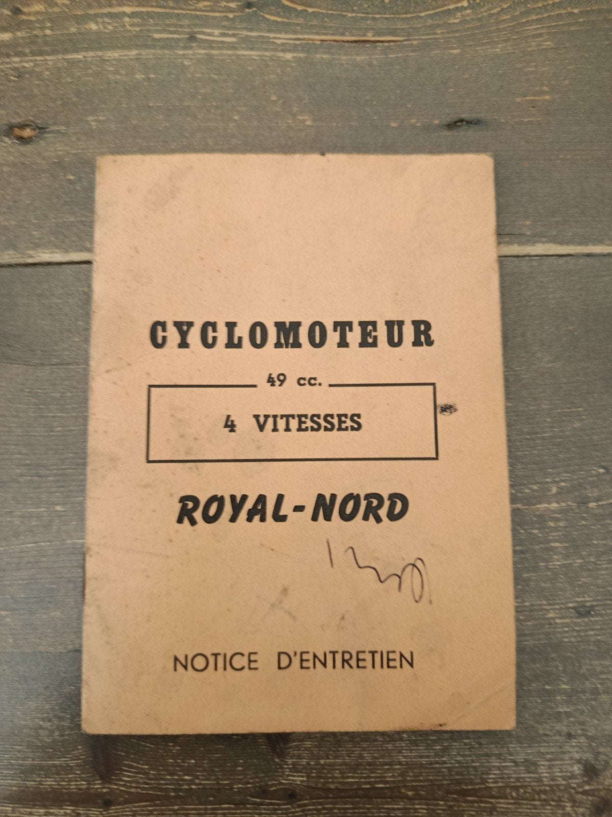 Royal-Nord boekje, Fietsen en Brommers, Ophalen of Verzenden