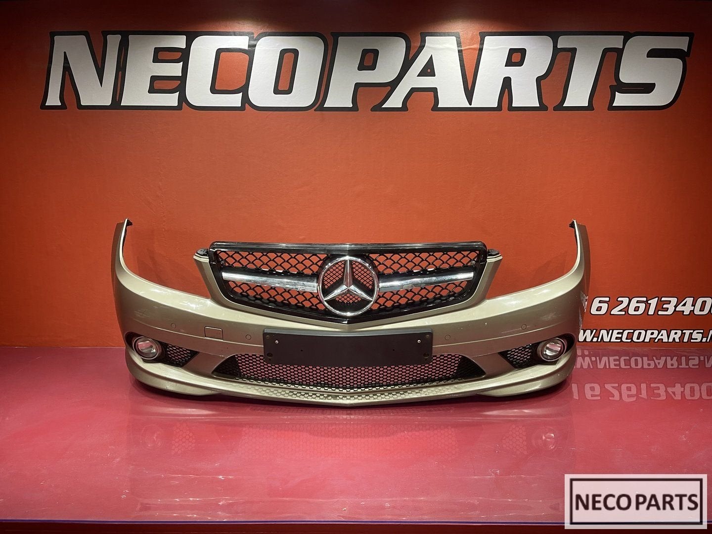 MERCEDES C KLASSE AMG W204 A204 VOORBUMPER BUMPER ORIGINEEL, Gebruikt, -, Ophalen of Verzenden, -