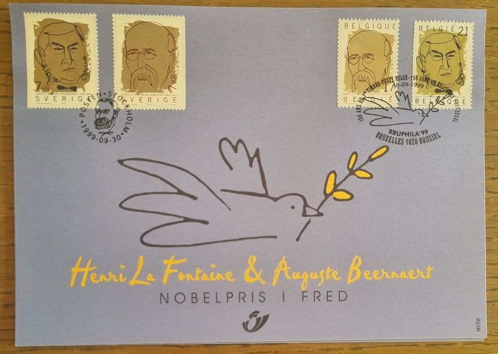 Carte Souvenir des lauréats du prix Nobel 2838HK, Collections, Envoi, 1980 à nos jours