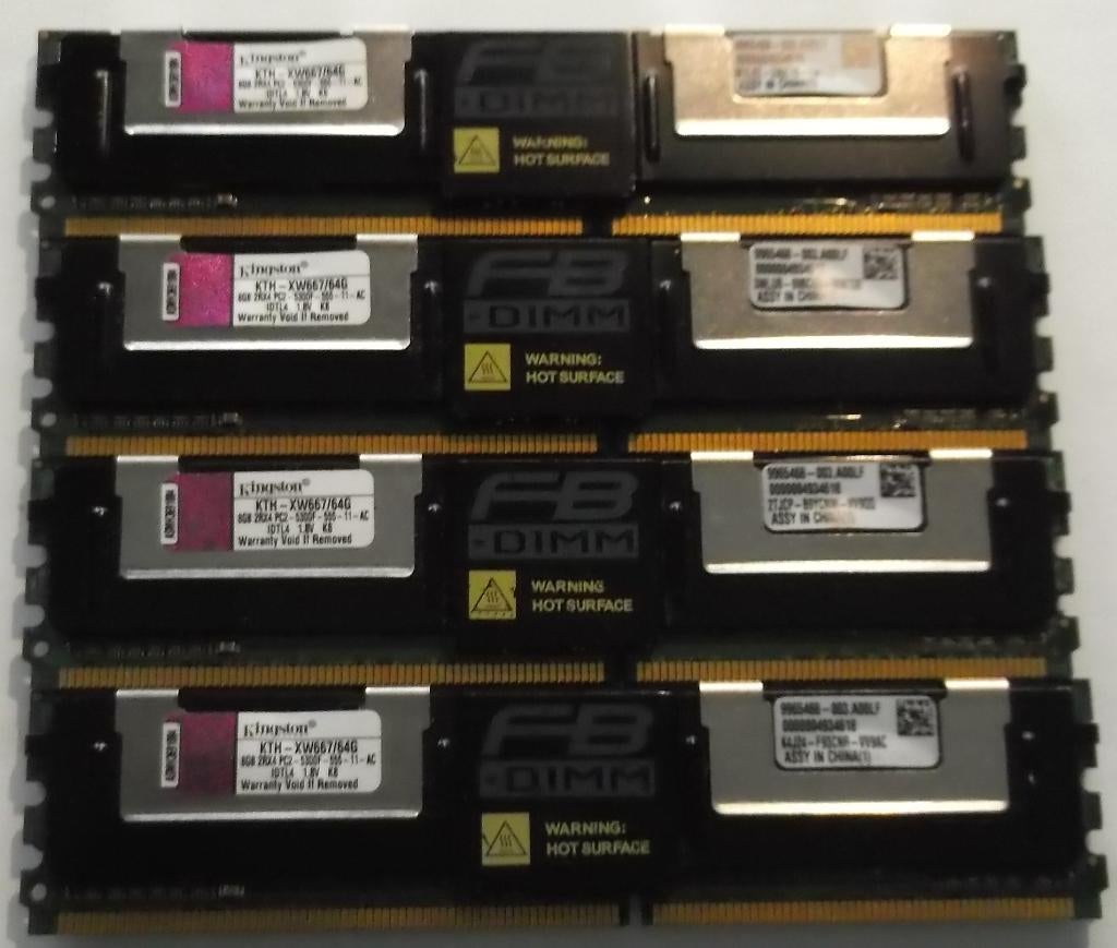 DDR2 4 x 8 GB ECC, Ophalen of Verzenden, DDR2, Server, 32 GB