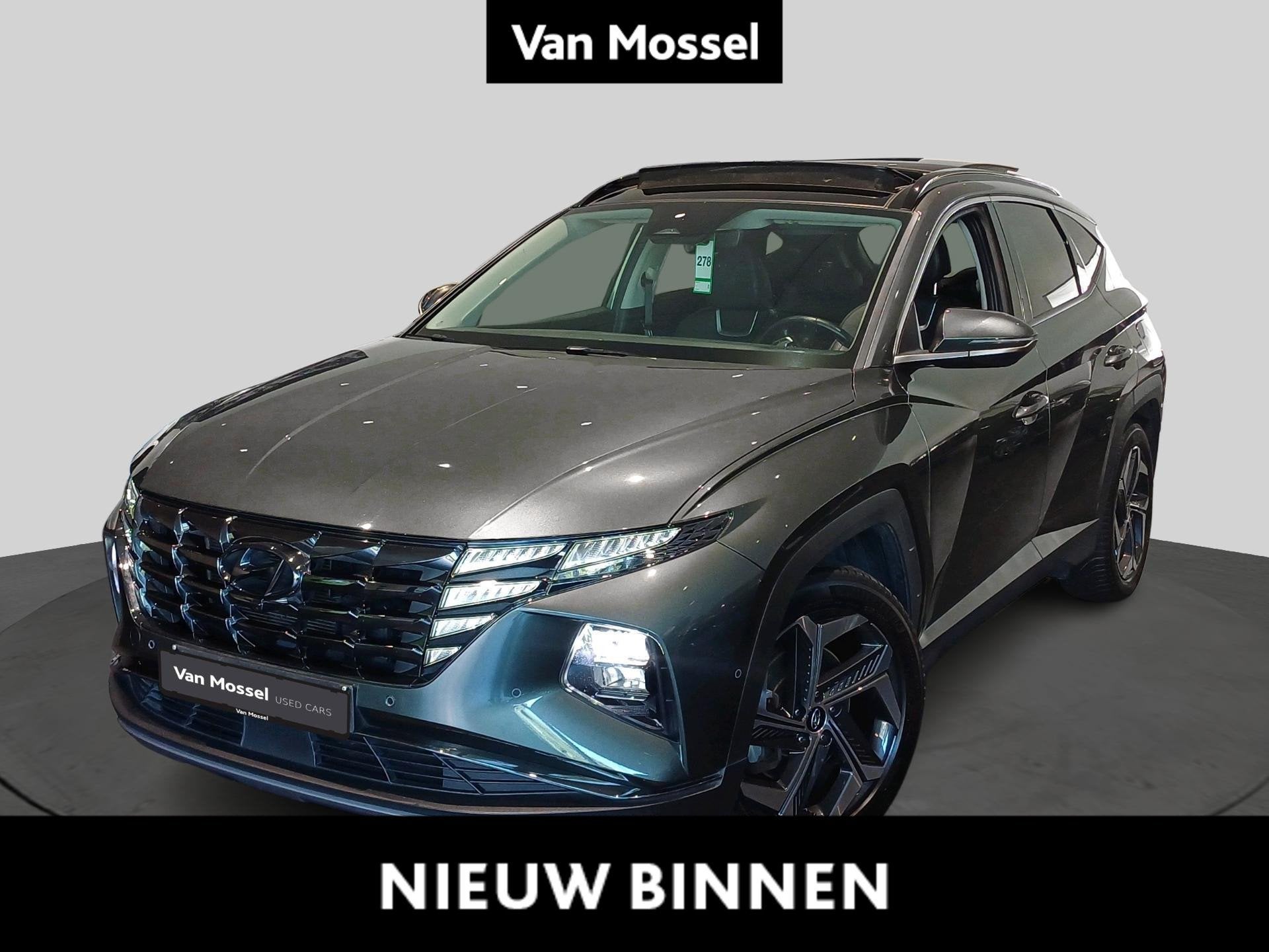 Hyundai Tucson 1.6 T-GDi Hybrid Shine Sensation, Autos, Entreprise, Carnet d'entretien, 1650 kg, Volant multifonction