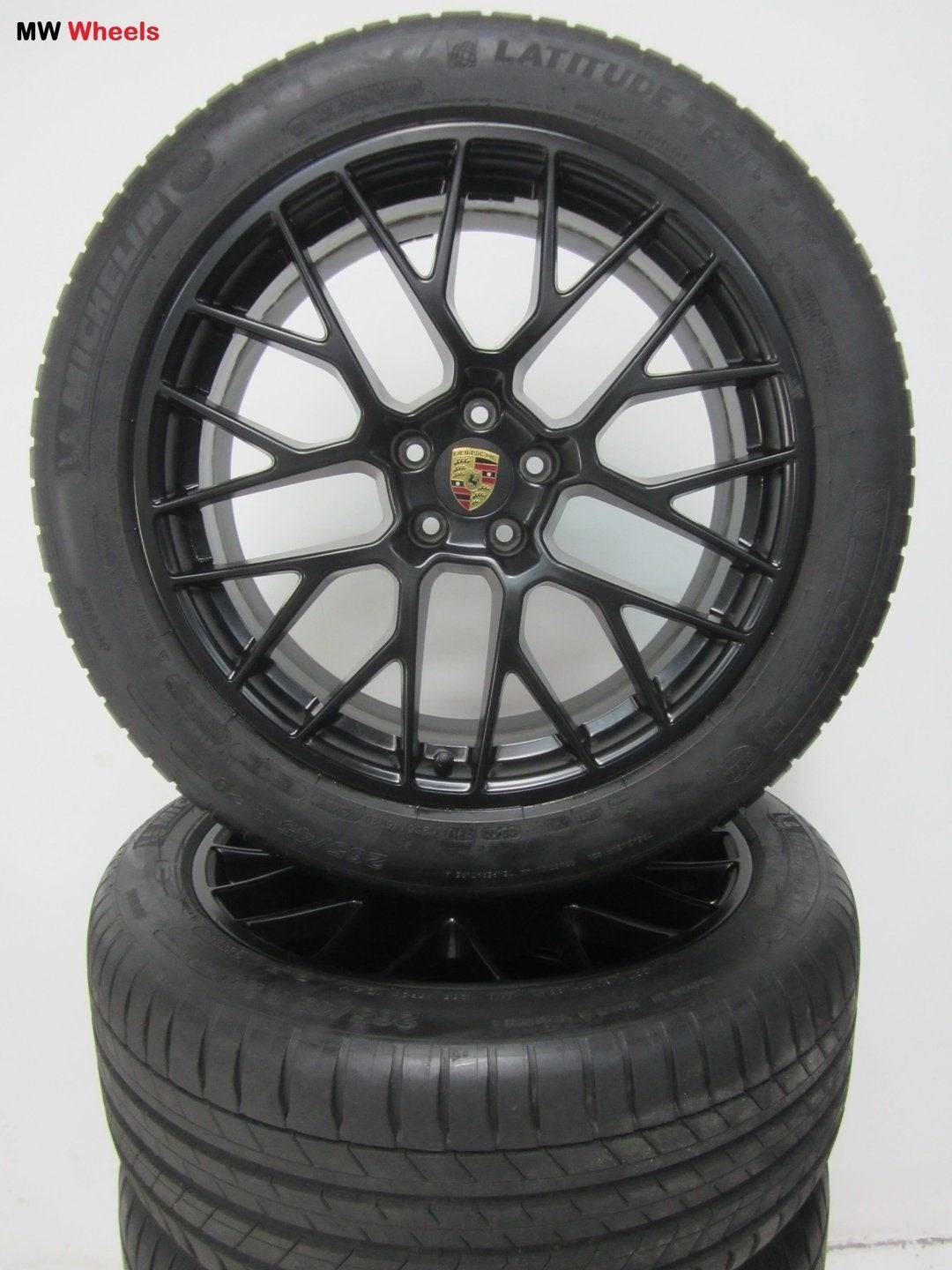 Originele Porsche Macan 20 inch velgen Spyder zomerbanden, Pneus et Jantes, Pneus été, -, Utilisé