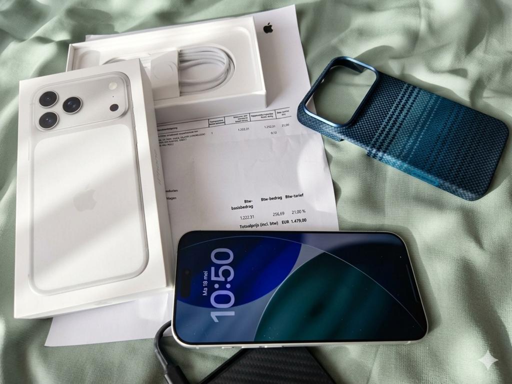 iPhone 17 pro Max 256gb batterij  prijs 1200€, Ophalen