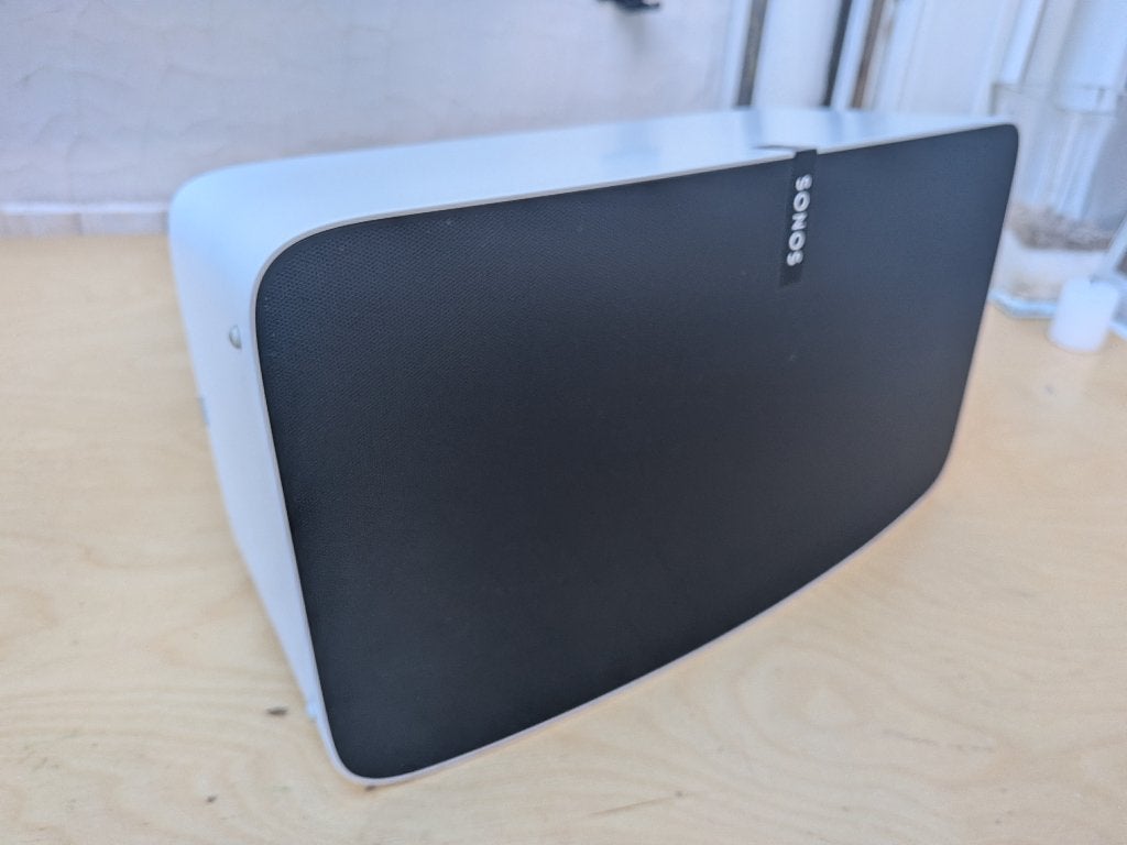 Sonos play 5 wit/zwrt, Audio, Tv en Foto, Ophalen, Sonos