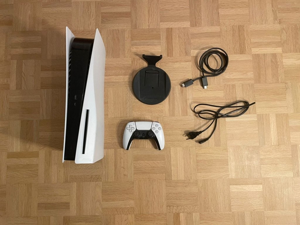 PS5 met controller, Games en Spelcomputers, Ophalen, Zo goed als nieuw, Playstation 5