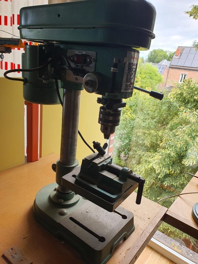 Perceuse colonne, Bricolage & Construction, Outillage | Foreuses, Vitesse variable, Comme neuf, Enlèvement, Moins de 400 watts