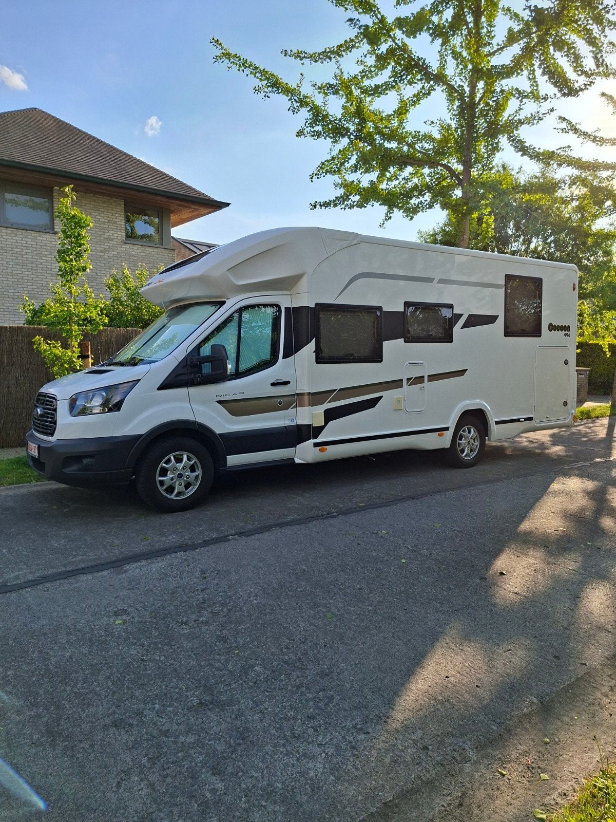 Benimar Cocoon 496 ‼️Uitstekende staat ‼️, Caravans en Kamperen, Mobilhomes, Ringverwarming, Ford, Particulier, Buitenlamp