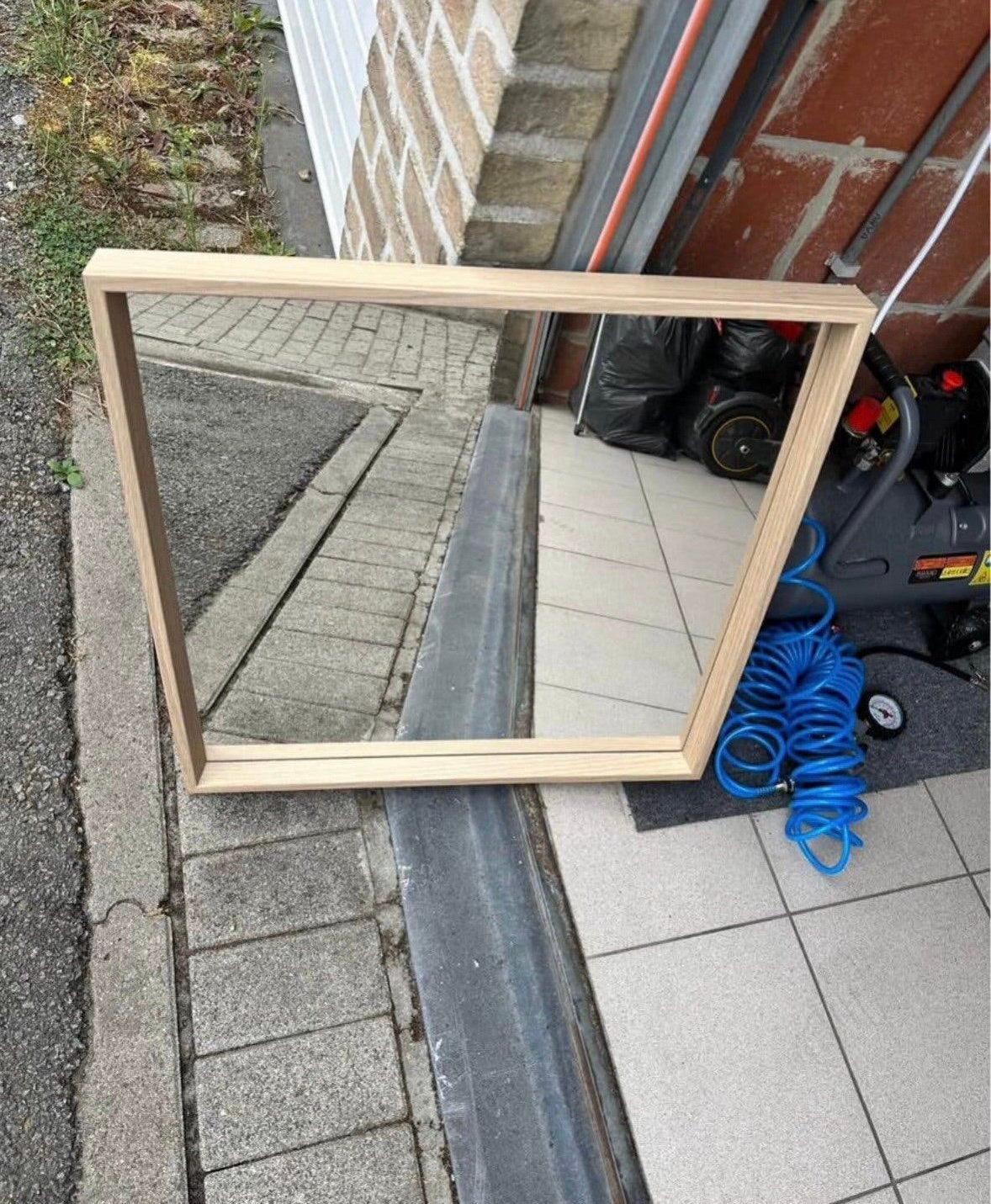 Spiegel, Huis en Inrichting, Woonaccessoires | Spiegels, Ophalen, Zo goed als nieuw