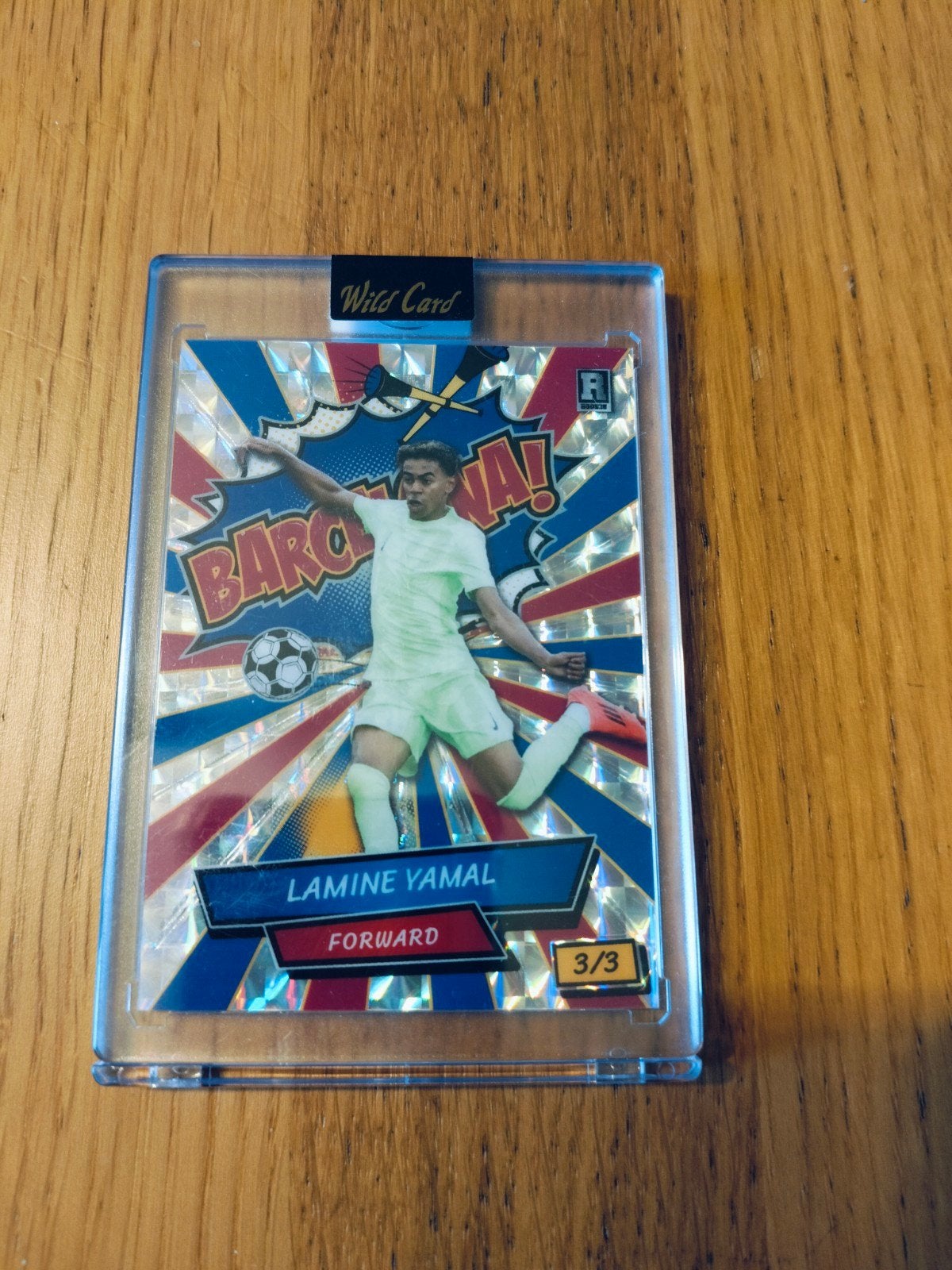 Lamine Yamal Barcelona wild Card Rookie genummerd 3/3, Ophalen of Verzenden