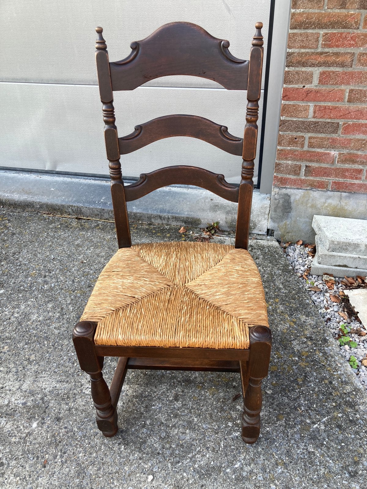 6 chaises classiques en chêne, Enlèvement