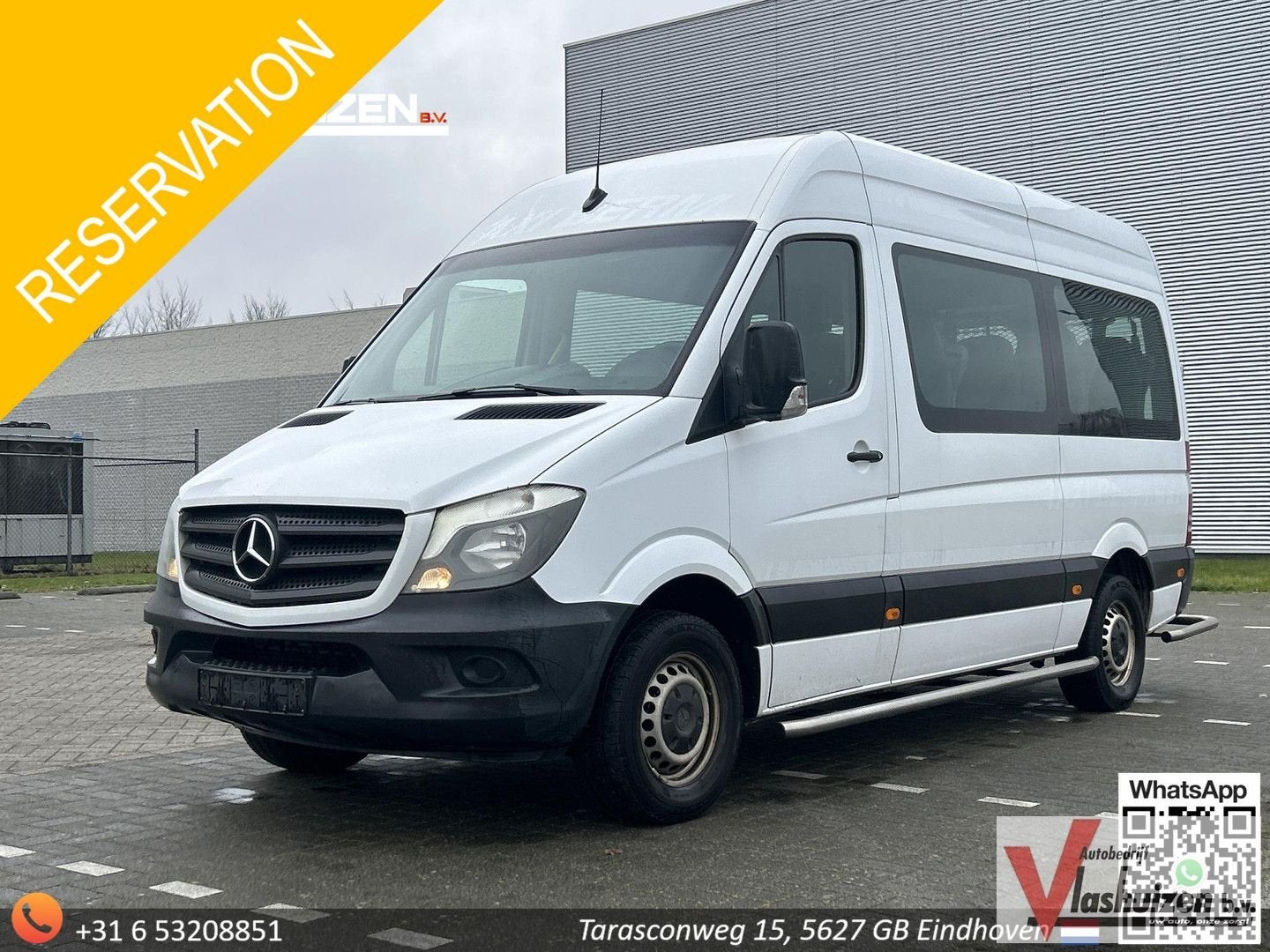 Mercedes-Benz Sprinter 314 2.2 CDI 366 | € 8.950,- NETTO! |, Auto's, Mercedes-Benz, Monovolume, Wit, Bedrijf, Electronic Stability Program (ESP)