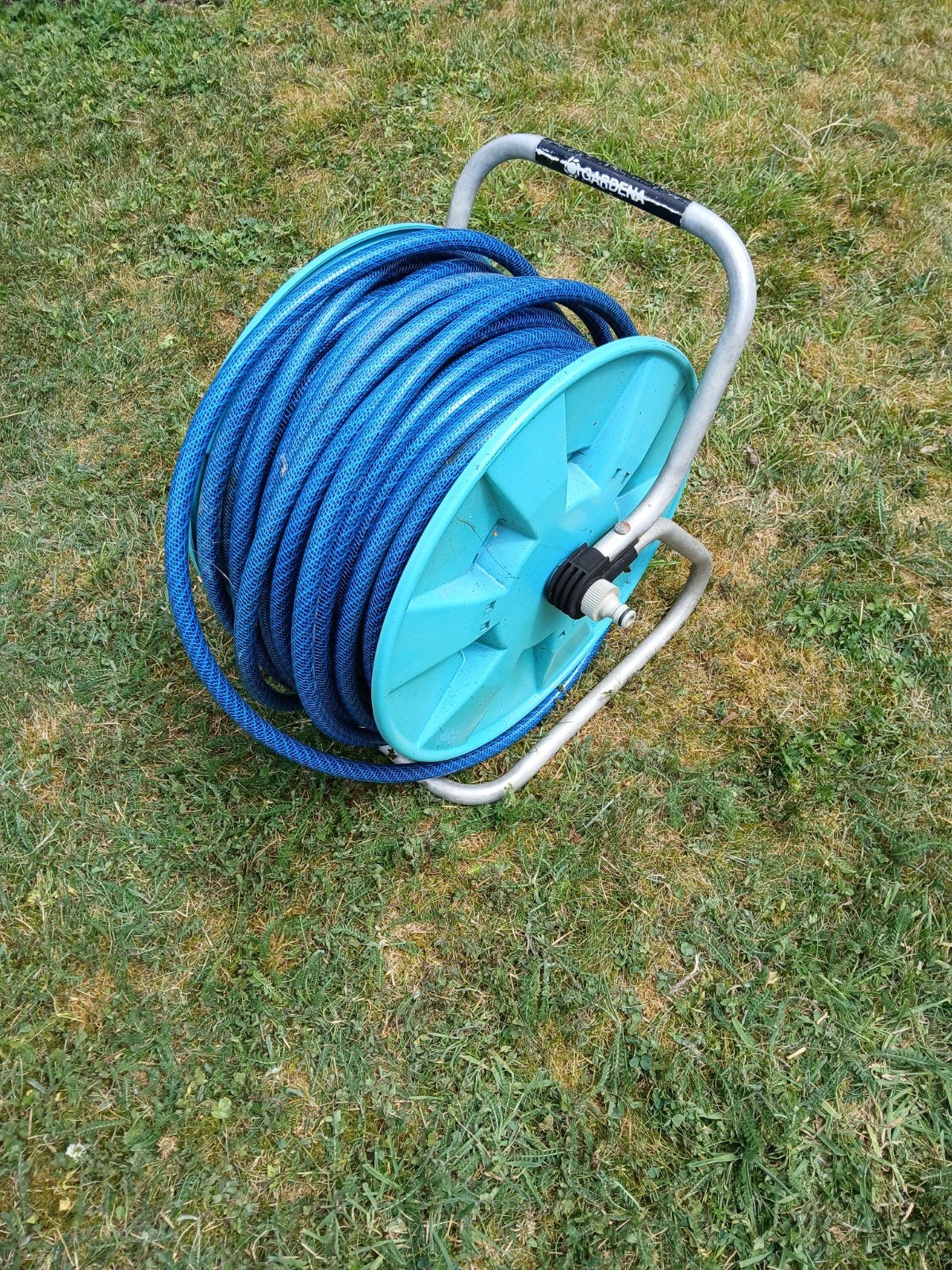 Tuyau d'arrosage avec enrouleur gardena, Jardin & Terrasse, Enlèvement, Tuyau d'arrosage