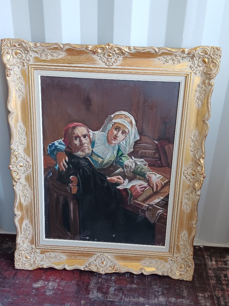 Belle peinture sur toile, Enlèvement, Autres styles, Portrait ou Personnes, Toile