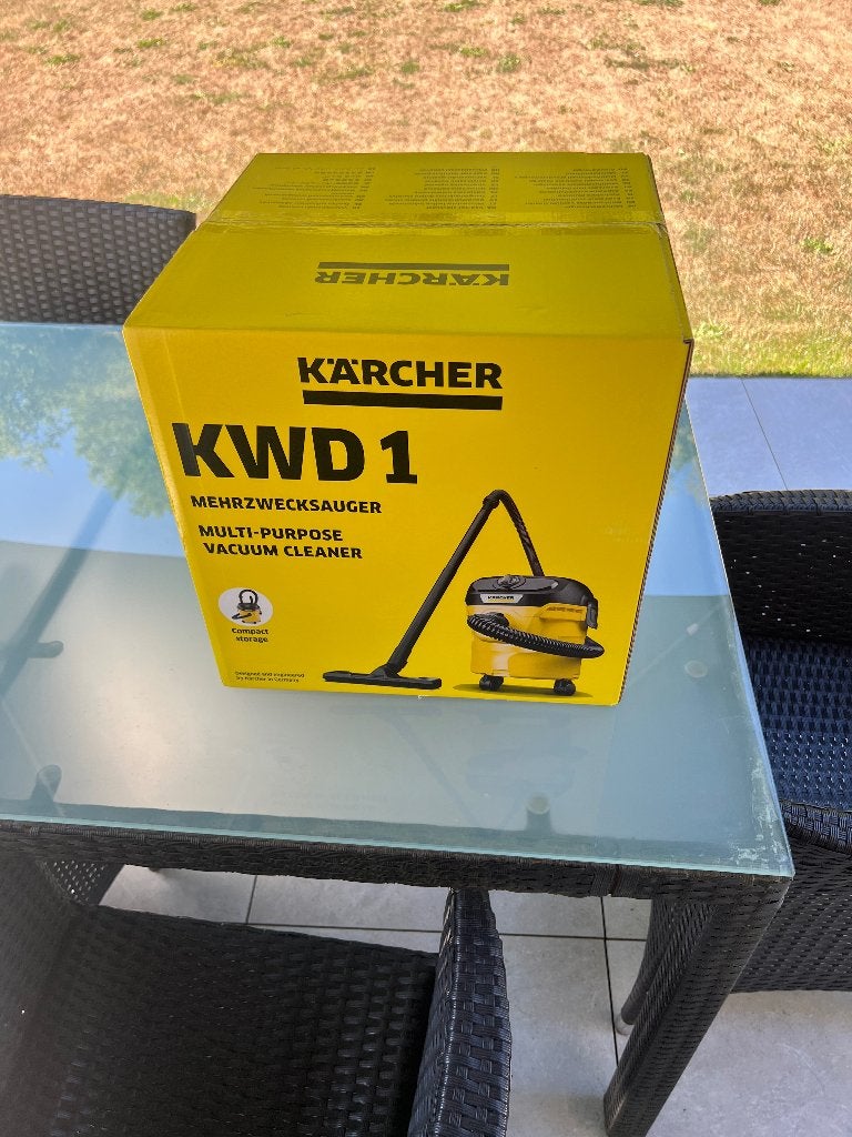 Aspirateur  Kärcher KWD1 Neuffff, Electroménager, Neuf, 1600 à 2000 watts, Kärcher, Réservoir