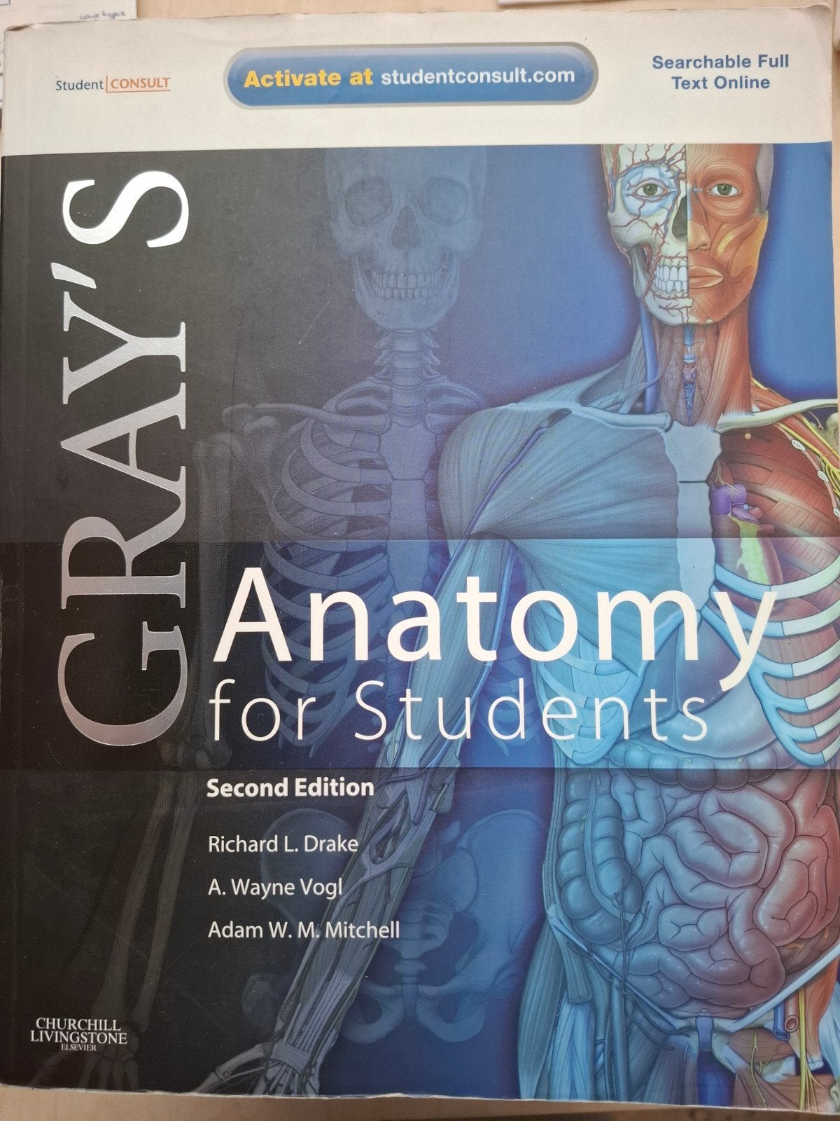 Gray's Anatomy for Students 2e: With STUDENT CONSULT Online, Boeken, Ophalen, A. Wayne Vogl