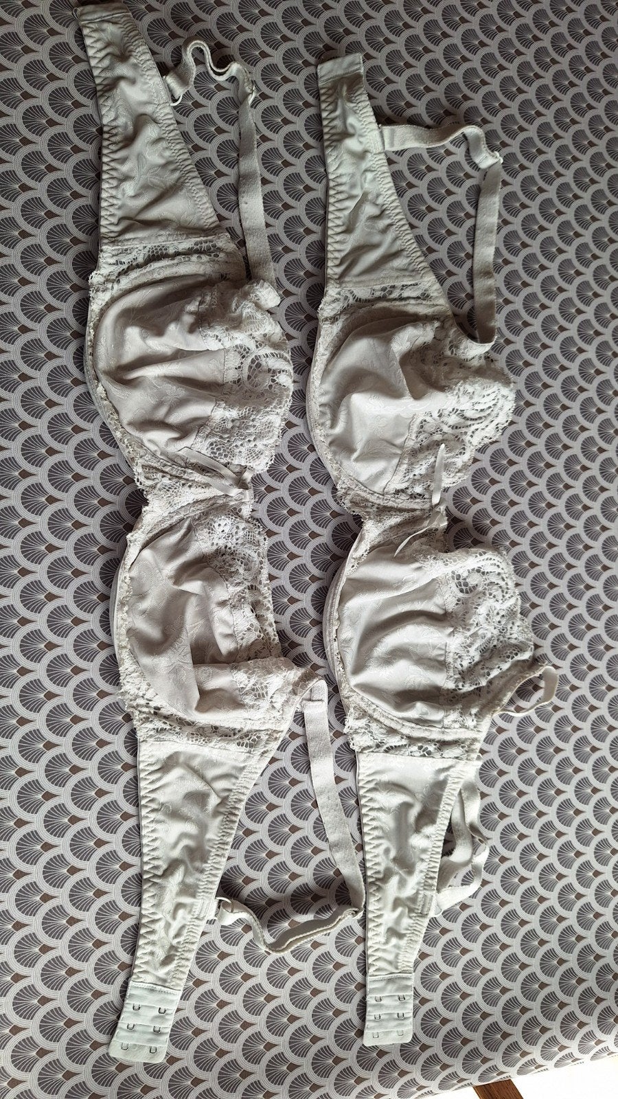 2 soutien-gorge à armatures blanc 36C UK (Europe 80C, BE 95C, Marks&Spencer, Enlèvement ou Envoi, Blanc, Soutien-gorge