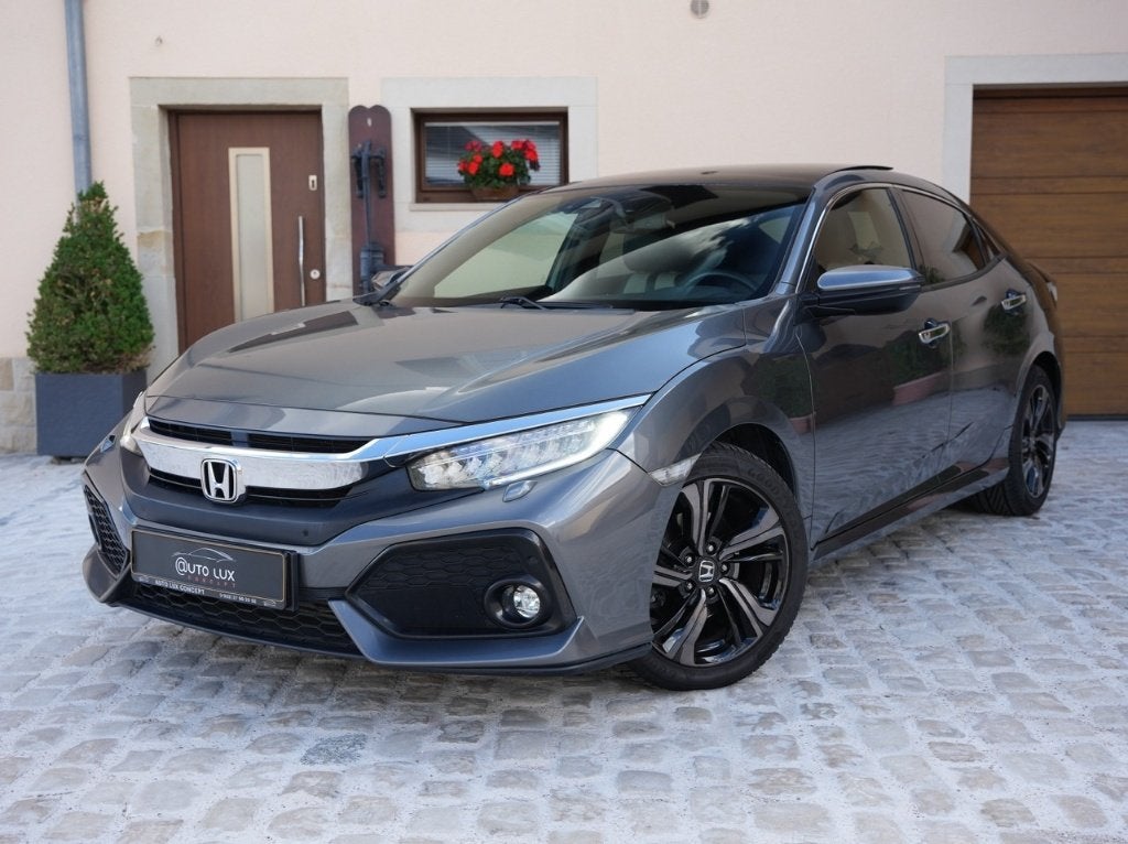 Honda Civic 1.5 i-VTEC 182 ch Prestige CVT/Cuir/ToitPano/Cam, Cuir, Argent ou Gris, Achat, 139 g/km