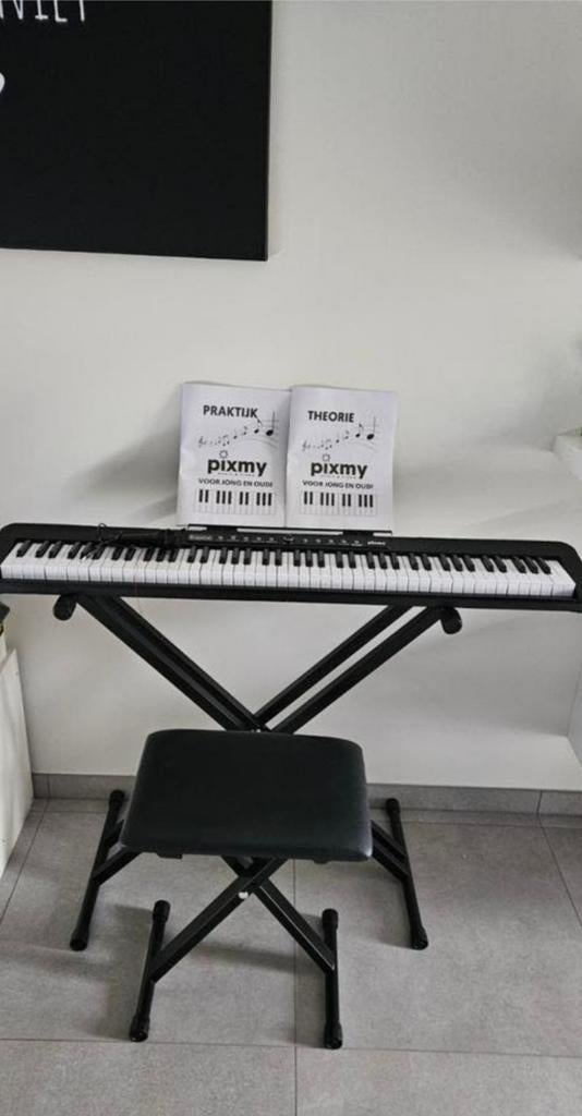 Nieuwe pixme piano incl stoeltje, Muziek en Instrumenten, Keyboards, Ophalen