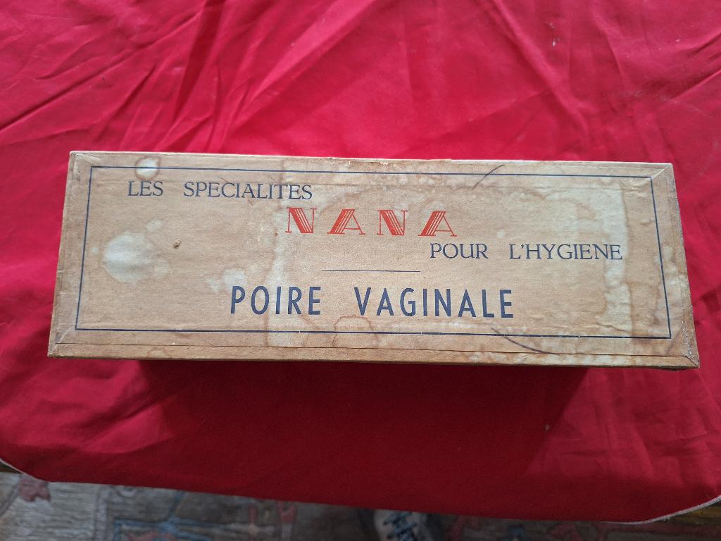 Vaginale peer, een geschenk bij een speciale gelegenheid, Ophalen, Gebruikt