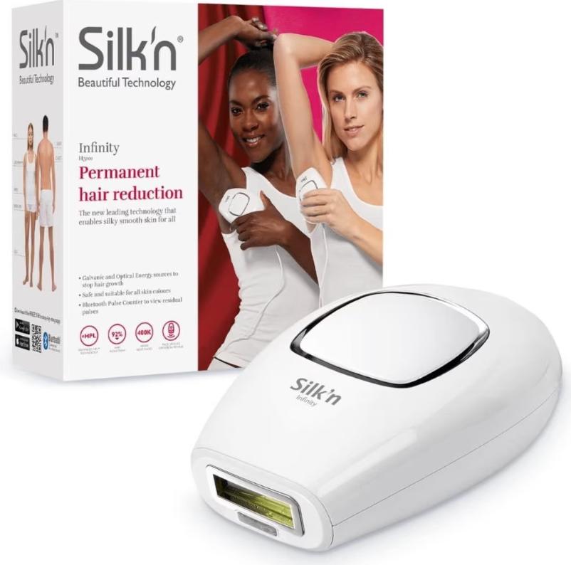 Silk’n Infinity IPL Lichtontharing – Slechts 10x gebruikt, Enlèvement ou Envoi, Comme neuf, Rasage ou Épilation
