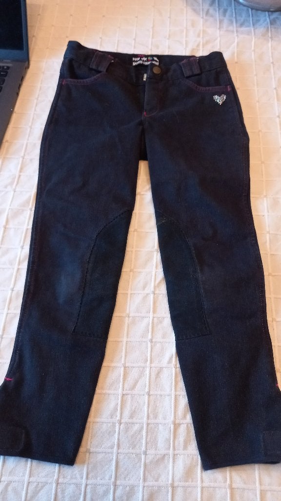 Culotte d'équitation HKM taille 128/6 ans, Animaux & Accessoires, Vêtements d'extérieur, Autres marques, Autres tailles, Enlèvement ou Envoi