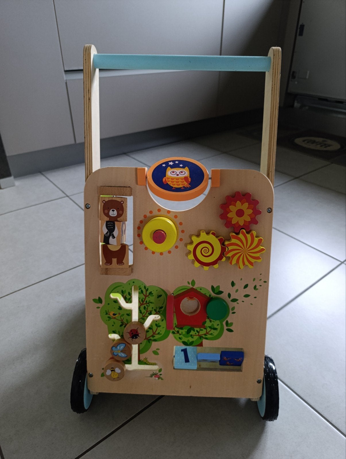 Chariot en bois bébé LIDL, Enlèvement