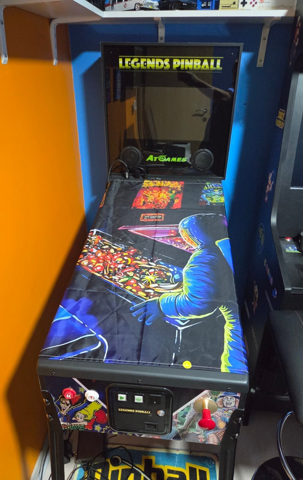 pinball atgames legends hd, Enlèvement, Utilisé, Avec clés