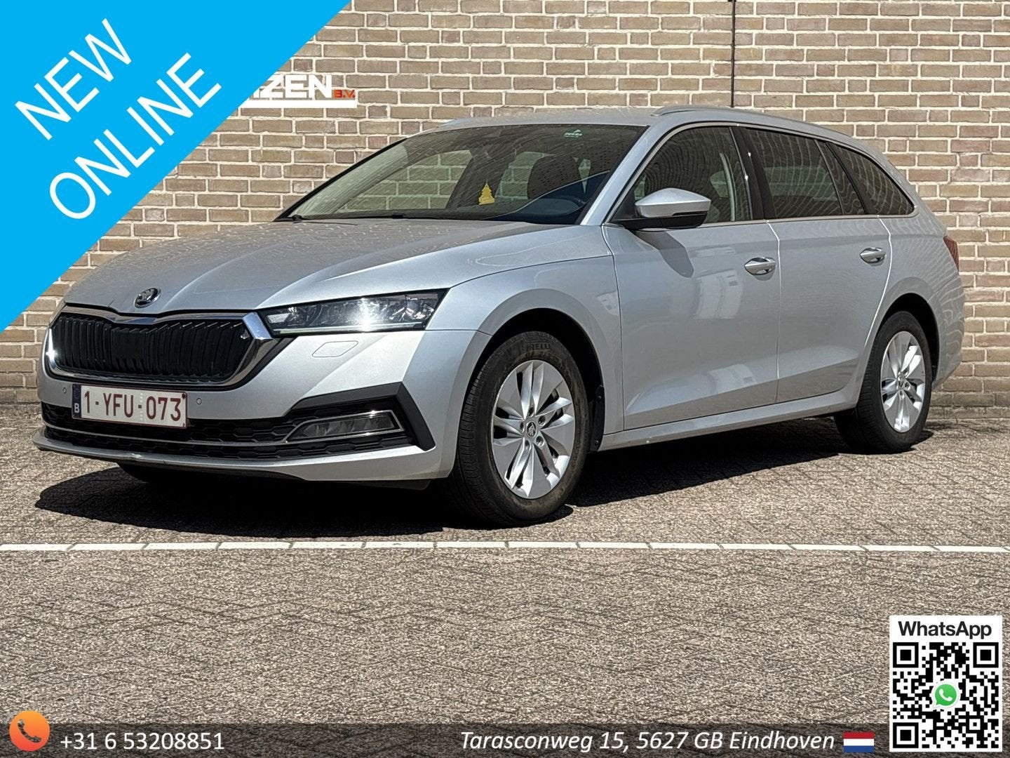 Skoda Octavia Combi 1.6 TDI Greentech Ambition |  9.300,- NE, Auto's, Skoda, Electronic Stability Program (ESP), Zilver of Grijs