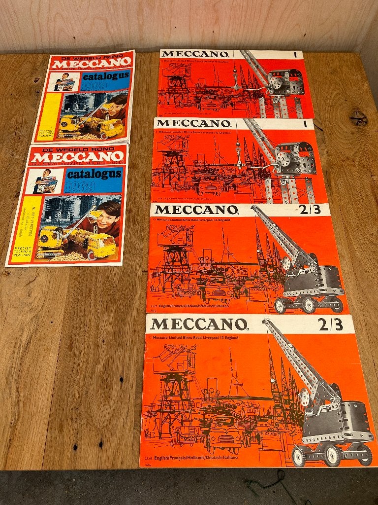 Retro speelgoed Meccano, Ophalen of Verzenden