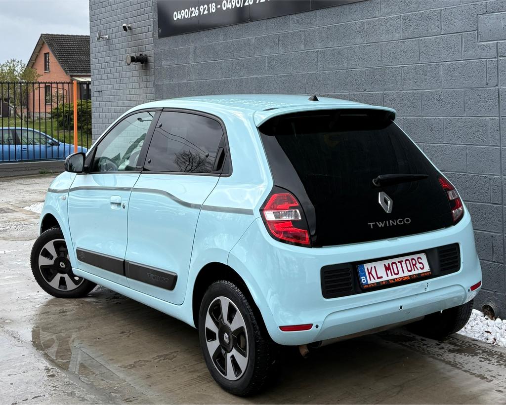 RENAULT TWINGO 1.0i ESSENCE 2019 EURO 6C 165 000KM CARPASS, Euro 6, Entreprise, Boîte manuelle, Noir