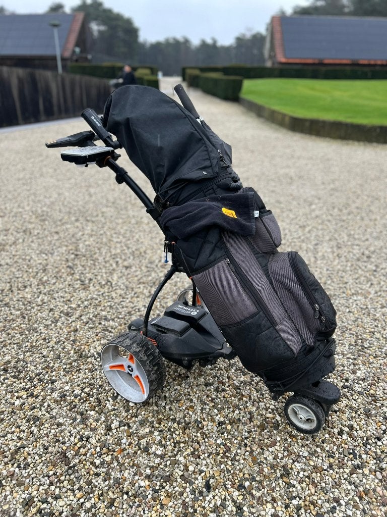Elektrische golftrolley Motocaddy, Sports & Fitness, Enlèvement, Utilisé, Voiturette de golf, Autres marques