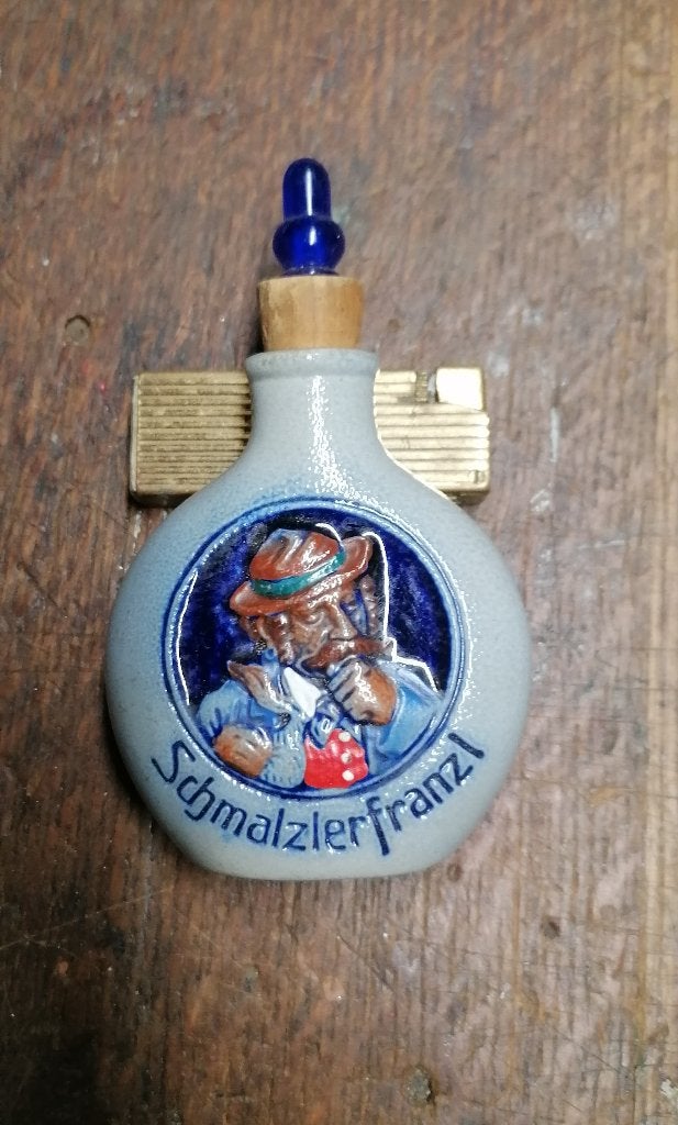 Bouteille prise tabac collector rétro Schmalzler Franzl, Envoi, Autres types
