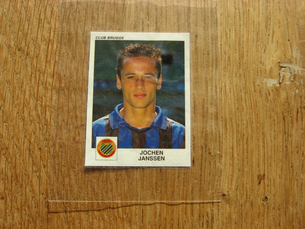 Football 2001 Panini Sticker Club Brugge Jochem Janssen, Ophalen of Verzenden, Nieuw, Sticker