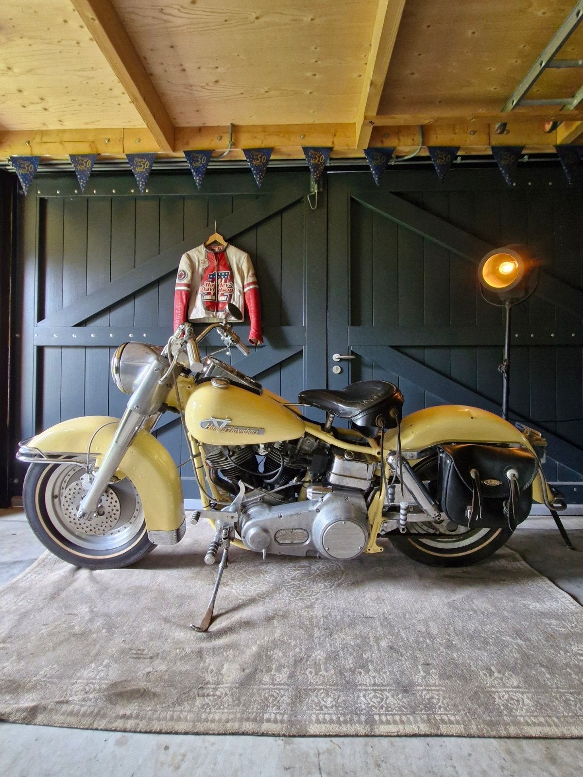 1982 shovelhead flh, Motoren, Ophalen