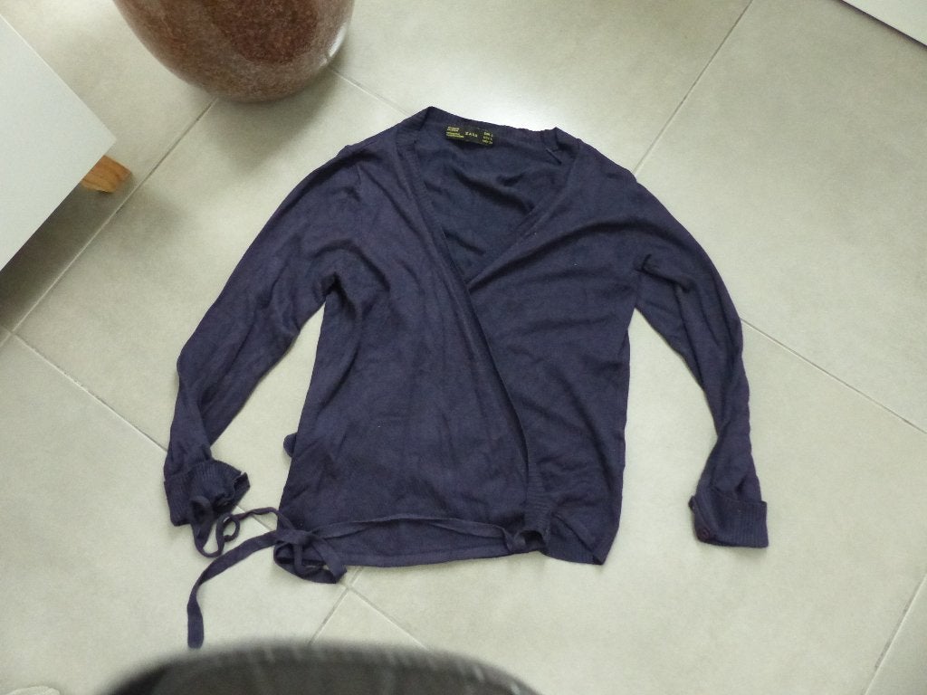 Pull bleu Zara - taille L, Vêtements | Femmes, Taille 42/44 (L), Enlèvement ou Envoi, Zara, Comme neuf