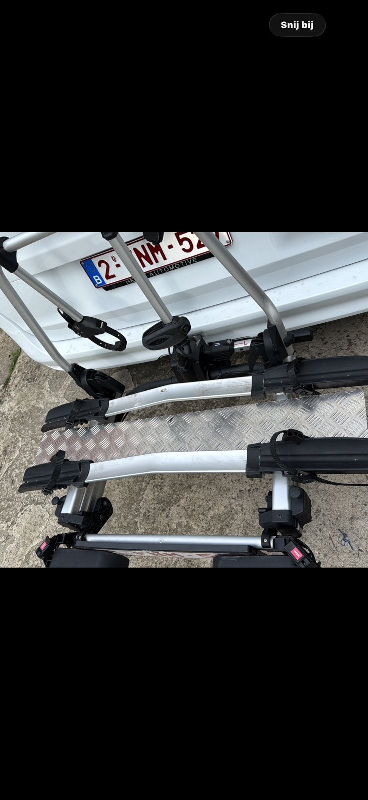 Elektrisch fietsen rek thulle, Ophalen, Zo goed als nieuw