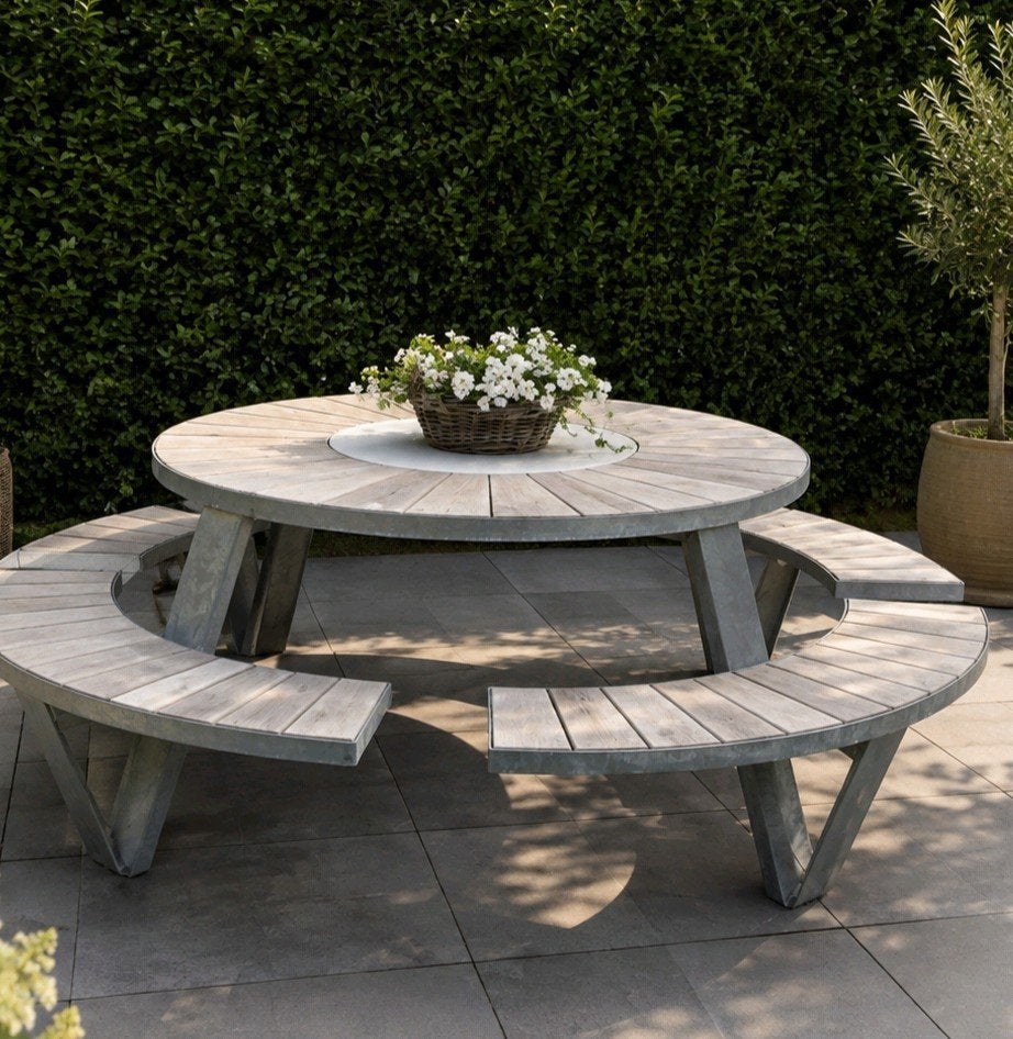Tafel / Tuintafel Pantagruel Extremis, Tuin en Terras, Ophalen of Verzenden
