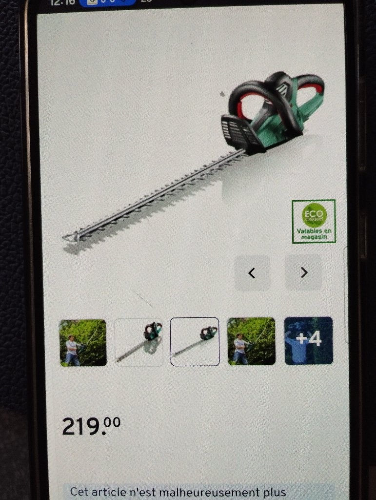 Heggenschaar, Tuin en Terras, Ophalen, Zo goed als nieuw, Elektrisch, Bosh