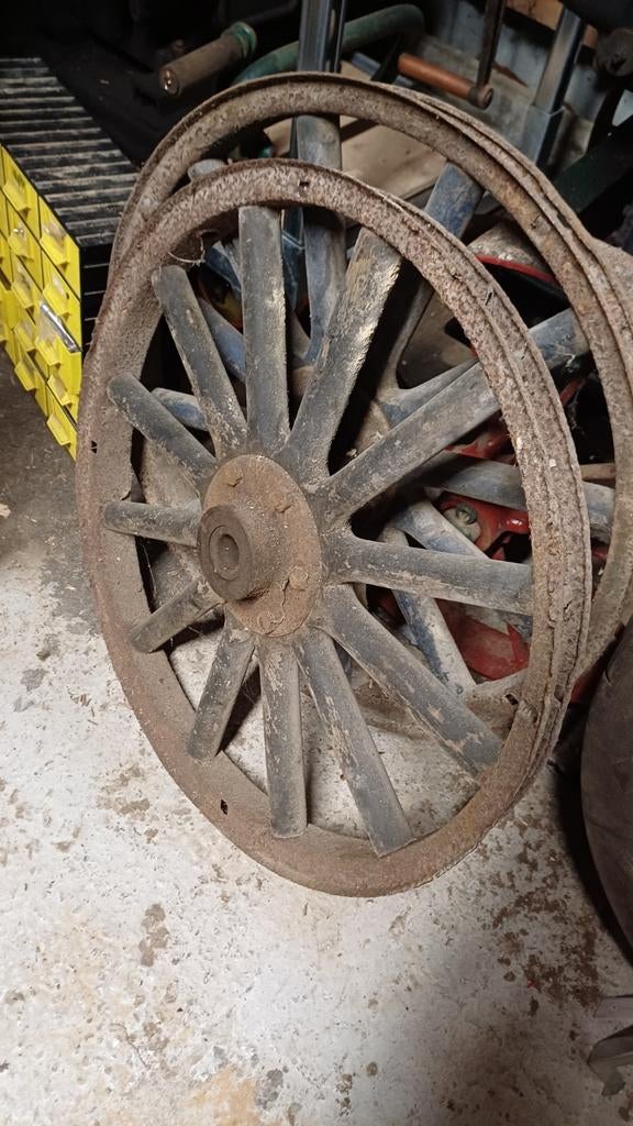 Houten Wielen Ford T, Antiek en Kunst, Ophalen