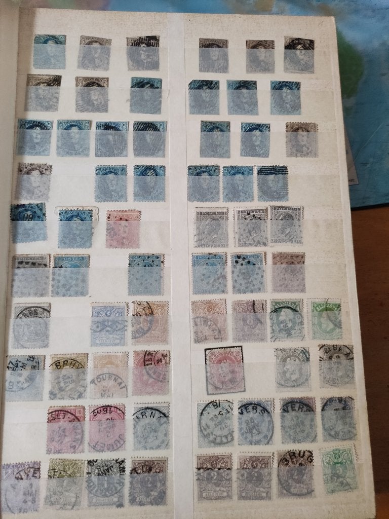GROTE COLLECTIE POSTZEGELS HELE WERELD TE KOOP, Timbres & Monnaies, Enlèvement