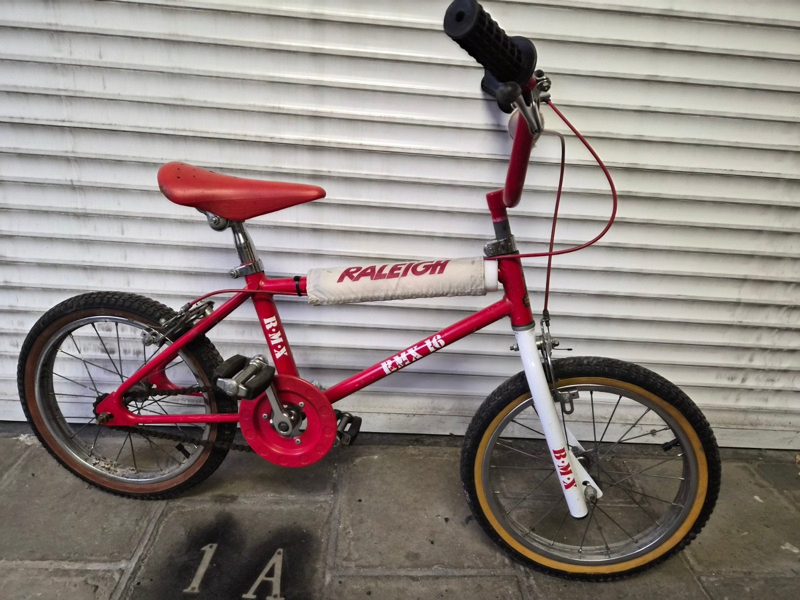 BMX rétro vintage Raleig, Enlèvement