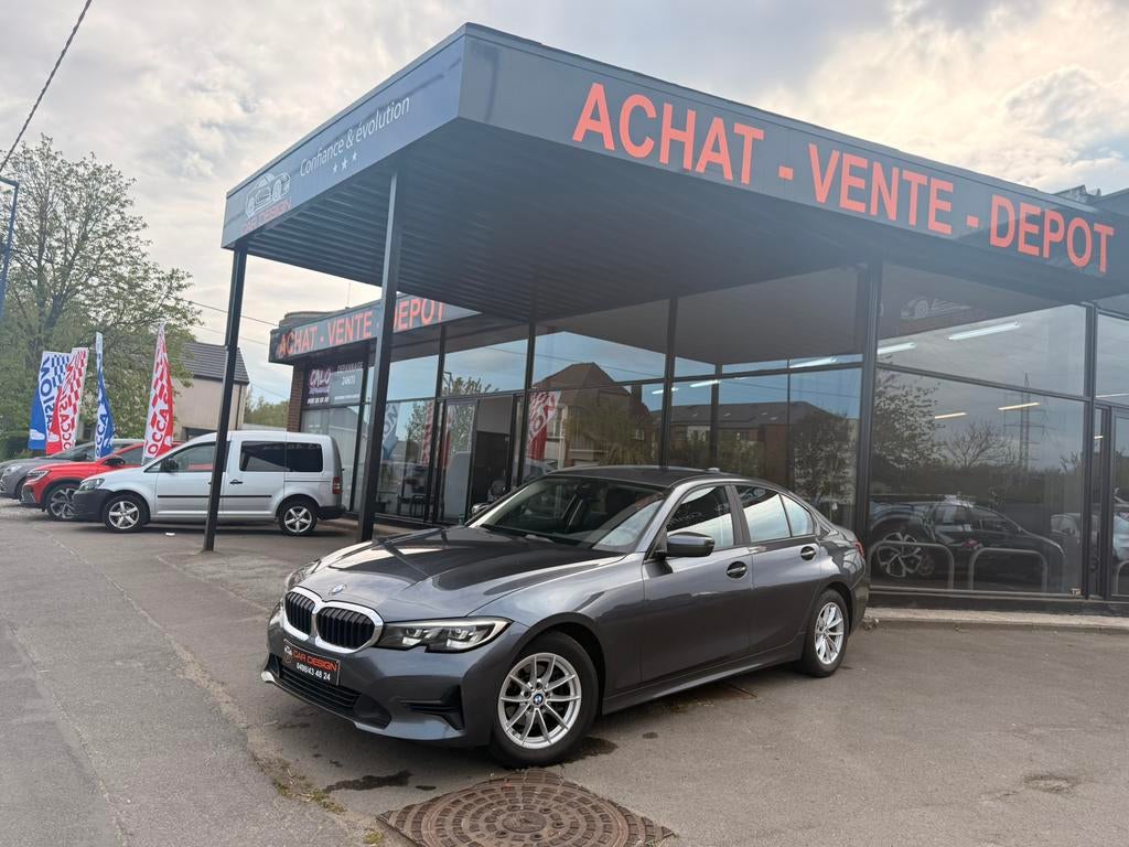 BMW 318d / 2019 / eu6d / 140.000km / manuelle…, Autos, BMW, 100 kW, Argent ou Gris, Achat, Euro 6