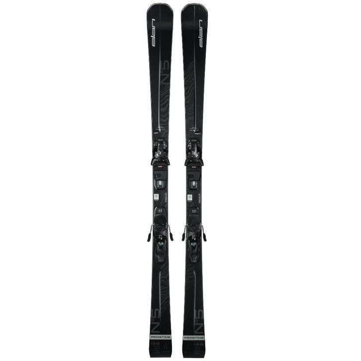 Elan Primetime N5 BE Dames Carveski's lengte 144/ 158/ 165, Sport en Fitness, Skiën en Langlaufen, Overige merken, 140 tot 160 cm