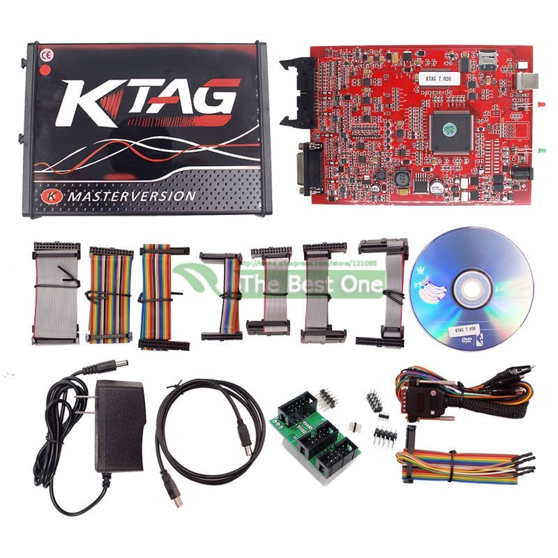 Ktag V7.020 rouge PCB ECU ChipTuning Outil de Programmation