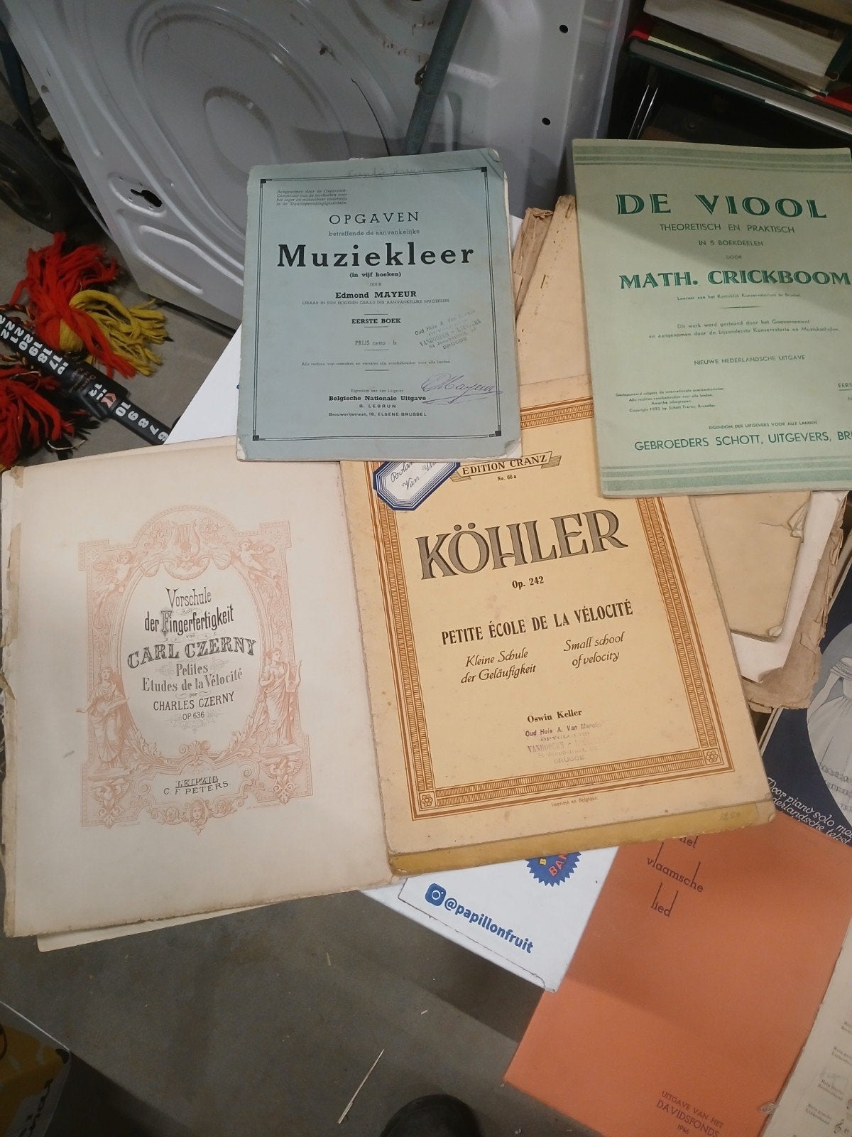 partituden en liederenboeken, Musique & Instruments, Enlèvement